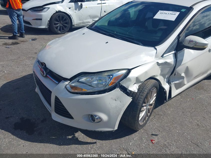 2012 Ford Focus Sel VIN: 1FAHP3H25CL282490 Lot: 40563360