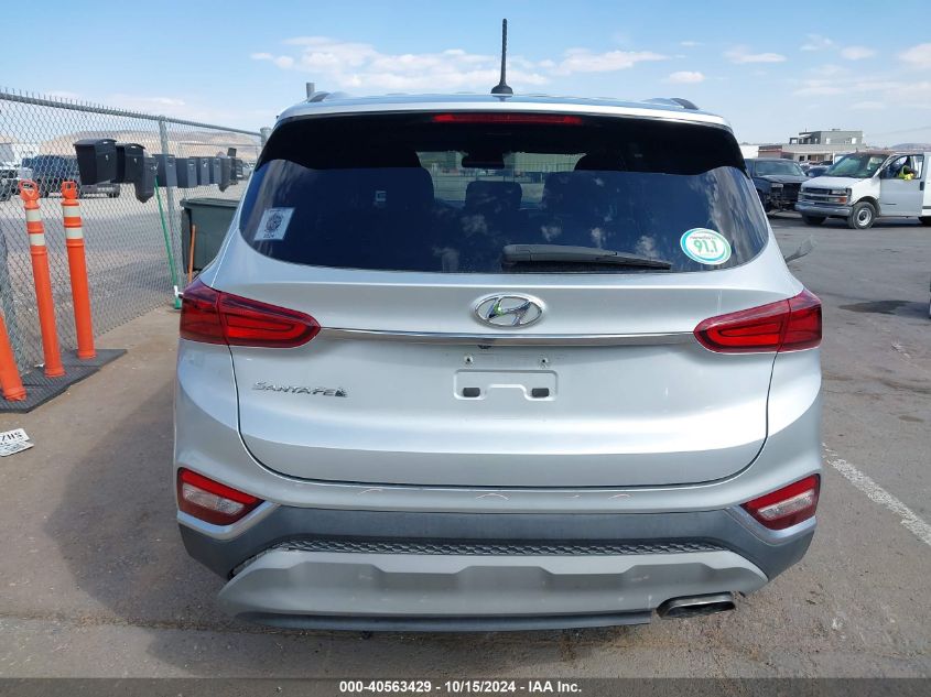 2019 Hyundai Santa Fe Se VIN: 5NMS23AD2KH028245 Lot: 40563429