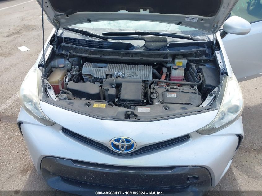 JTDZN3EU6FJ023484 2015 Toyota Prius V Three