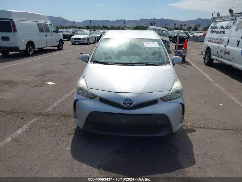 JTDZN3EU6FJ023484 2015 Toyota Prius V Three