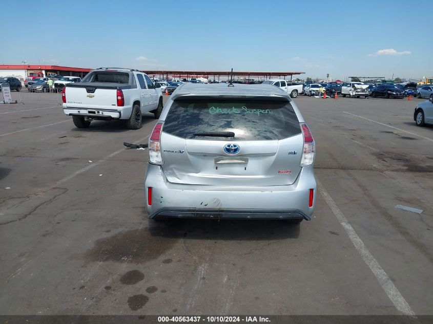 JTDZN3EU6FJ023484 2015 Toyota Prius V Three