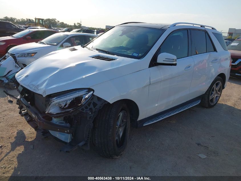 VIN 4JGDA5HB1HA974850 2017 Mercedes-Benz GLE 350, 4... no.2