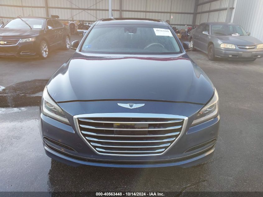 2015 Hyundai Genesis 3.8 VIN: KMHGN4JEXFU049494 Lot: 40563448