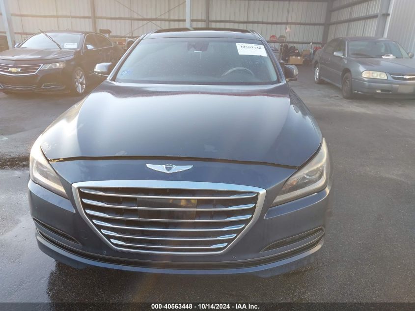 2015 Hyundai Genesis 3.8 VIN: KMHGN4JEXFU049494 Lot: 40563448