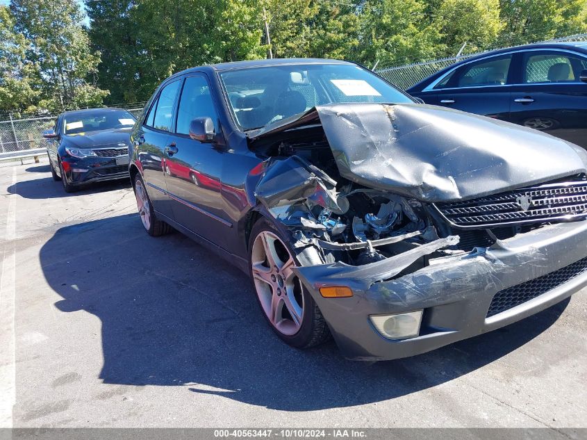 2003 Lexus Is 300 Base W/5-Speed Manual VIN: JTHBD192130079284 Lot: 40563447