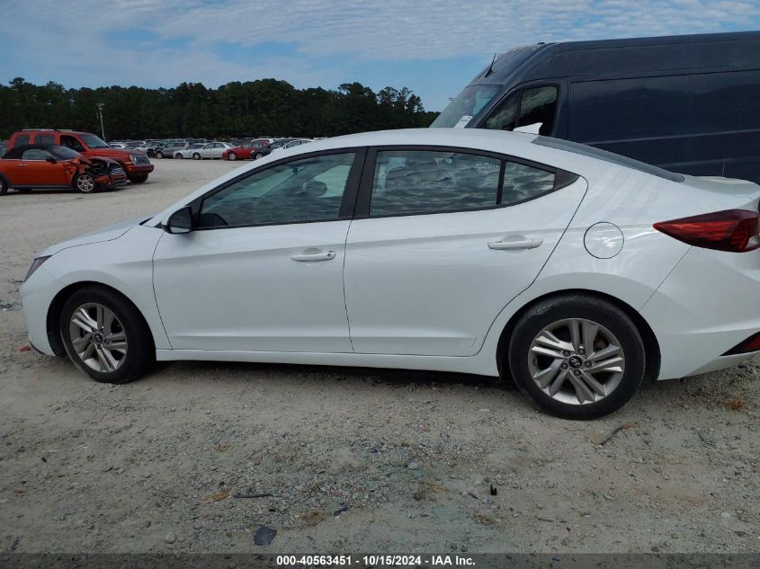 2019 Hyundai Elantra Sel VIN: 5NPD84LF0KH453512 Lot: 40563451