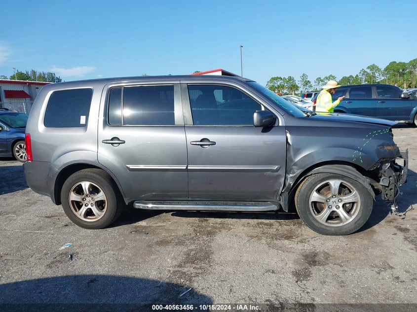 2015 Honda Pilot Ex-L VIN: 5FNYF3H58FB013284 Lot: 40563456