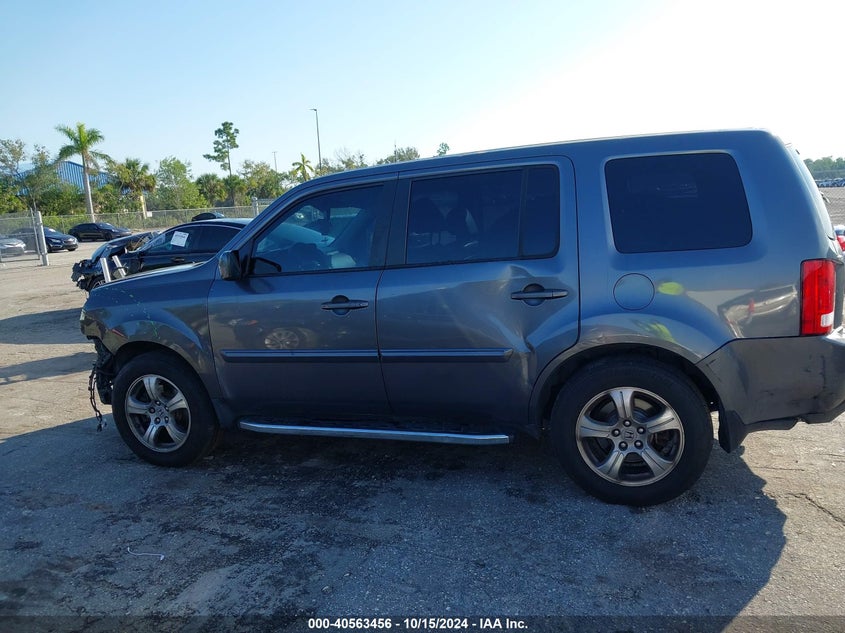 2015 Honda Pilot Ex-L VIN: 5FNYF3H58FB013284 Lot: 40563456