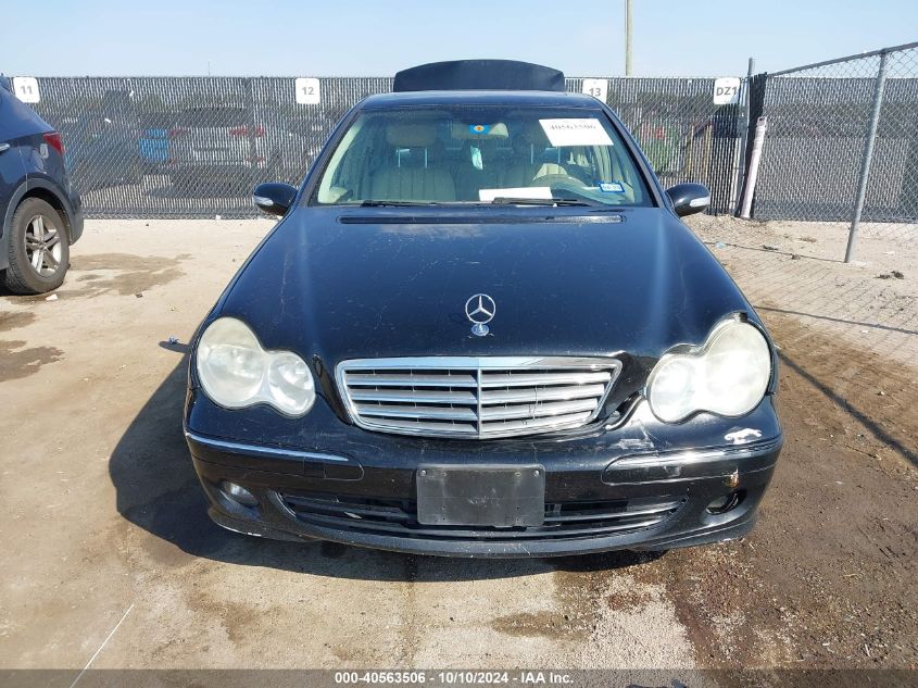 WDBRF92H77F864580 2007 Mercedes-Benz C 280 Luxury 4Matic