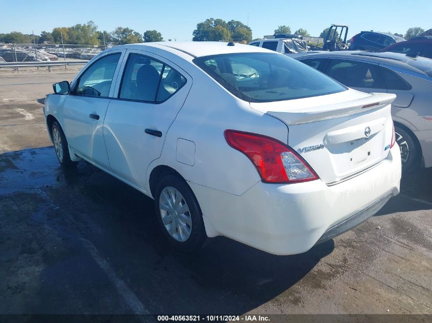 3N1CN7AP5GL903697 2016 Nissan Versa 1.6 S+