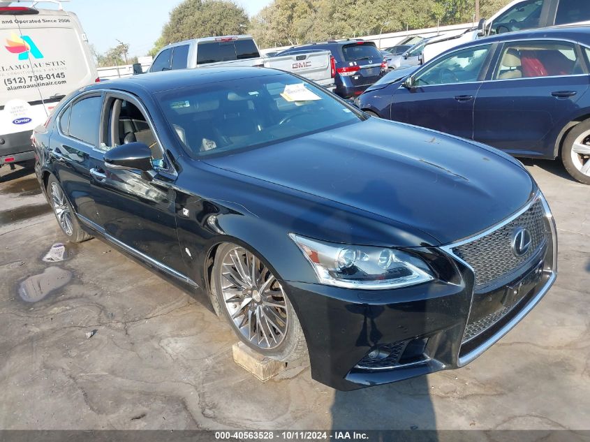 2015 Lexus Ls 460 VIN: JTHBL5EFXF5136642 Lot: 40563528