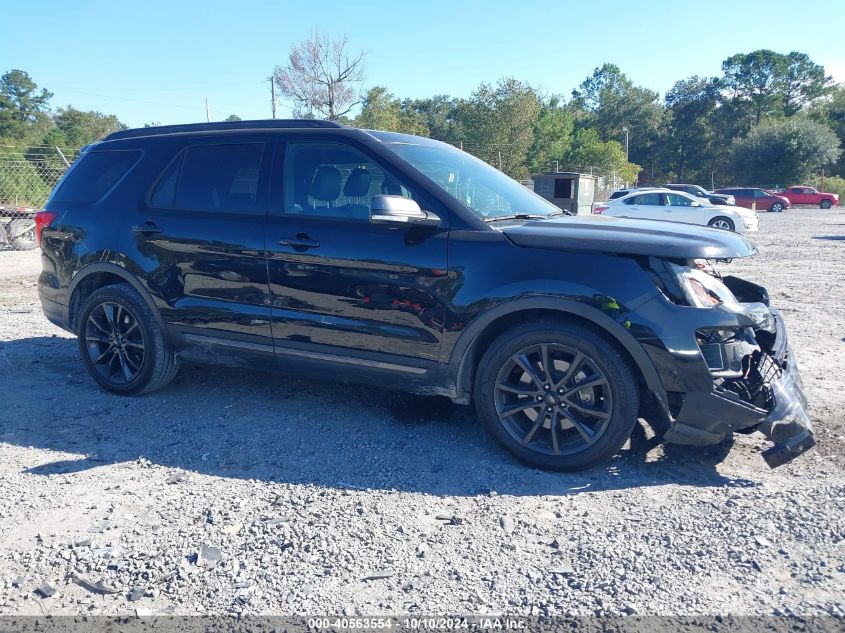 2018 Ford Explorer Xlt VIN: 1FM5K7D83JGA17534 Lot: 40563554