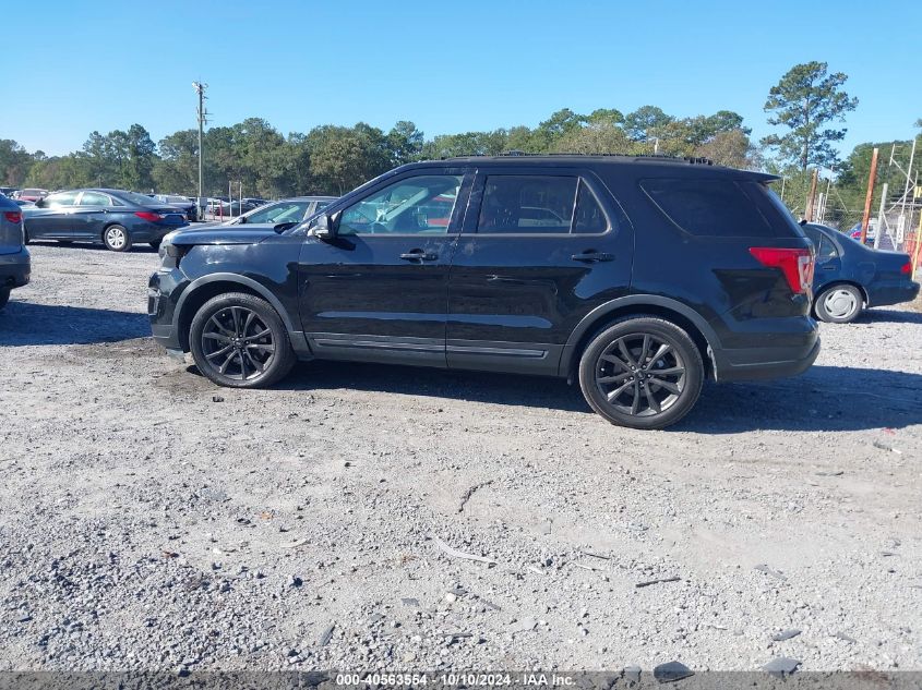 2018 Ford Explorer Xlt VIN: 1FM5K7D83JGA17534 Lot: 40563554