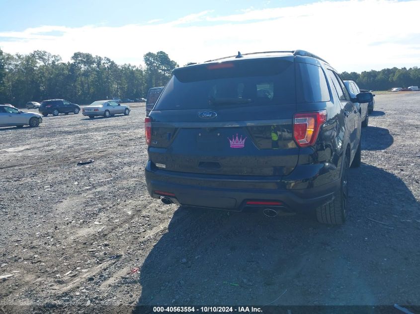 2018 Ford Explorer Xlt VIN: 1FM5K7D83JGA17534 Lot: 40563554