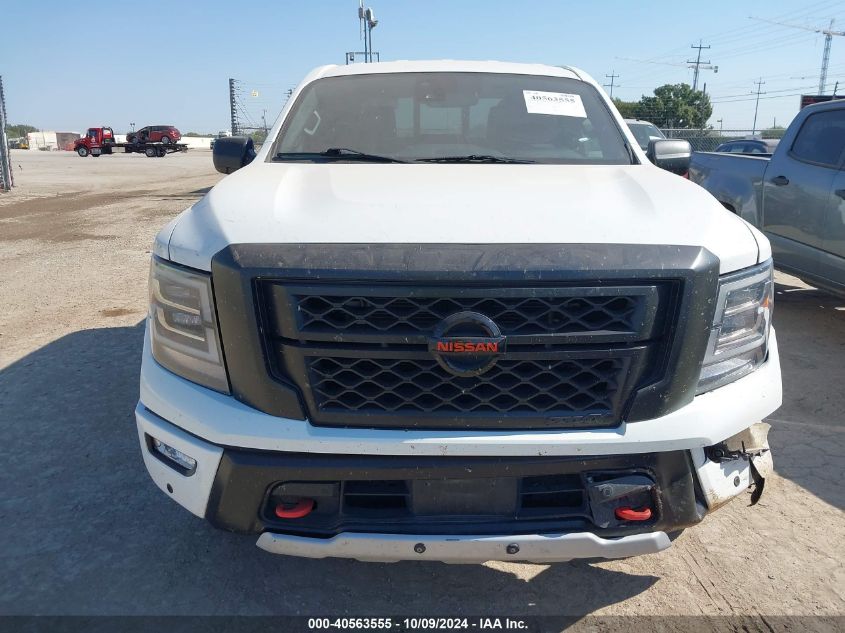 2022 Nissan Titan Sv/Sl/Pro-4X/Platinum Reserve VIN: 1N6AA1ED0NN102277 Lot: 40563555