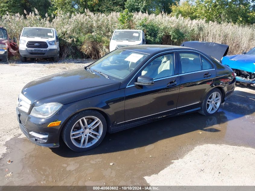 VIN WDDGF8AB4DR296773 2013 Mercedes-Benz C 300, Lux... no.2