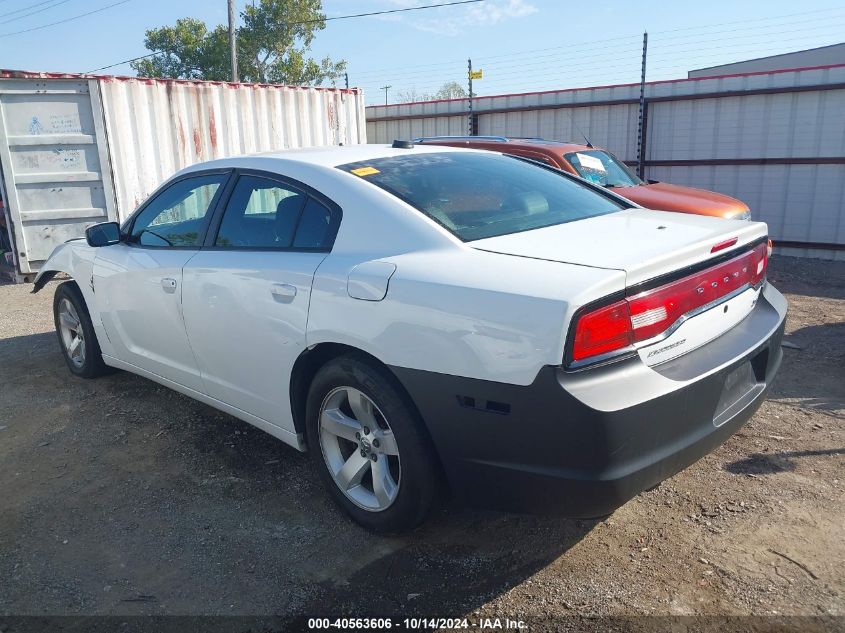 2011 Dodge Charger Police VIN: 2B3CL1CT2BH600597 Lot: 40563606