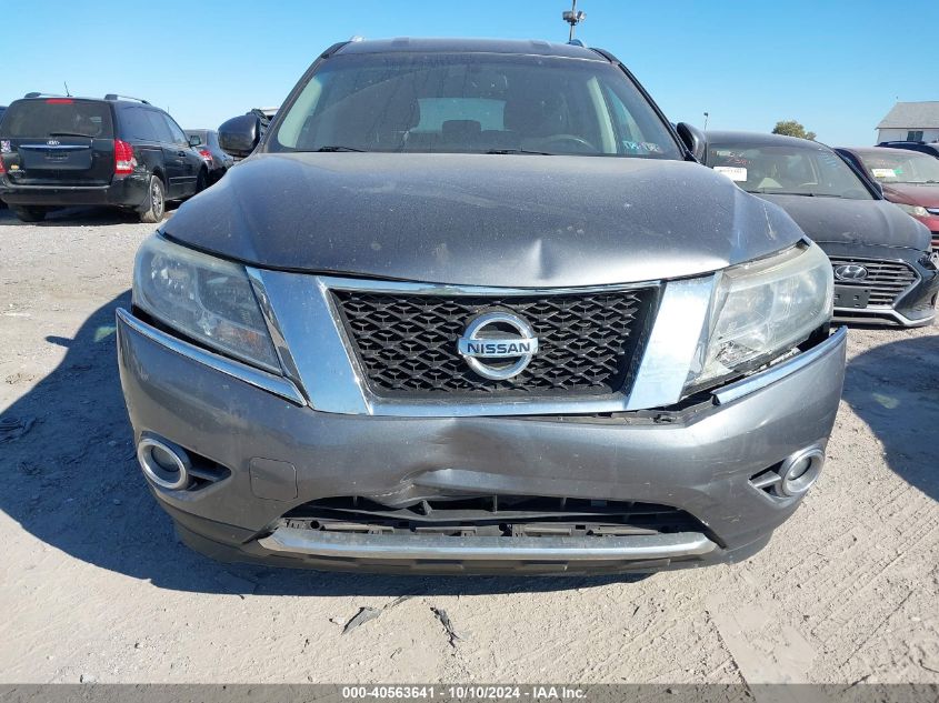 2015 Nissan Pathfinder Sv VIN: 5N1AR2MM7FC608846 Lot: 40563641