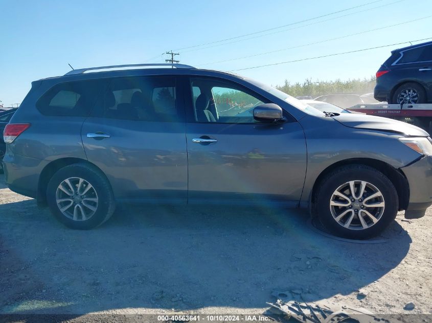 2015 Nissan Pathfinder Sv VIN: 5N1AR2MM7FC608846 Lot: 40563641