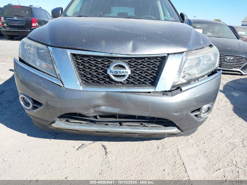 2015 Nissan Pathfinder Sv VIN: 5N1AR2MM7FC608846 Lot: 40563641