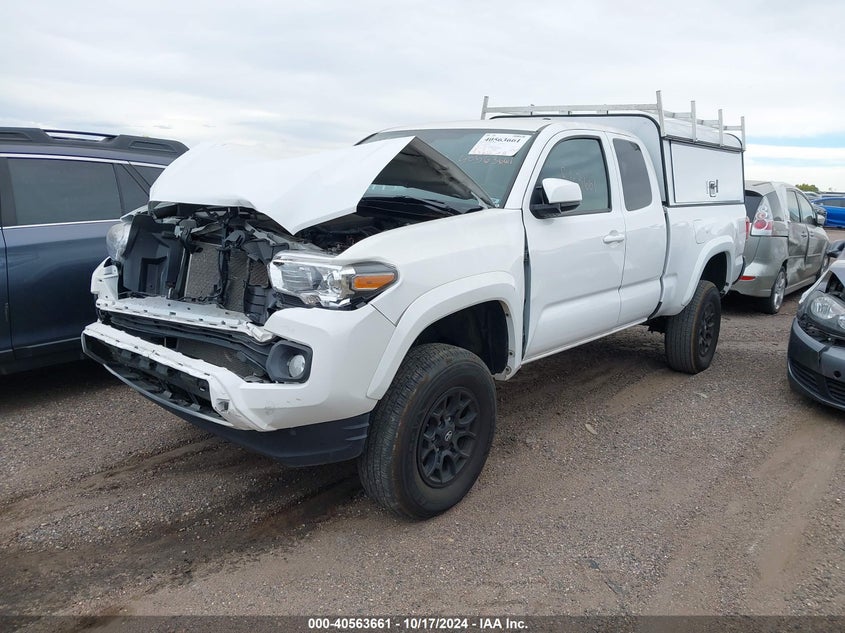 VIN 3TYSZ5AN8NT076693 2022 TOYOTA TACOMA SR5 V6