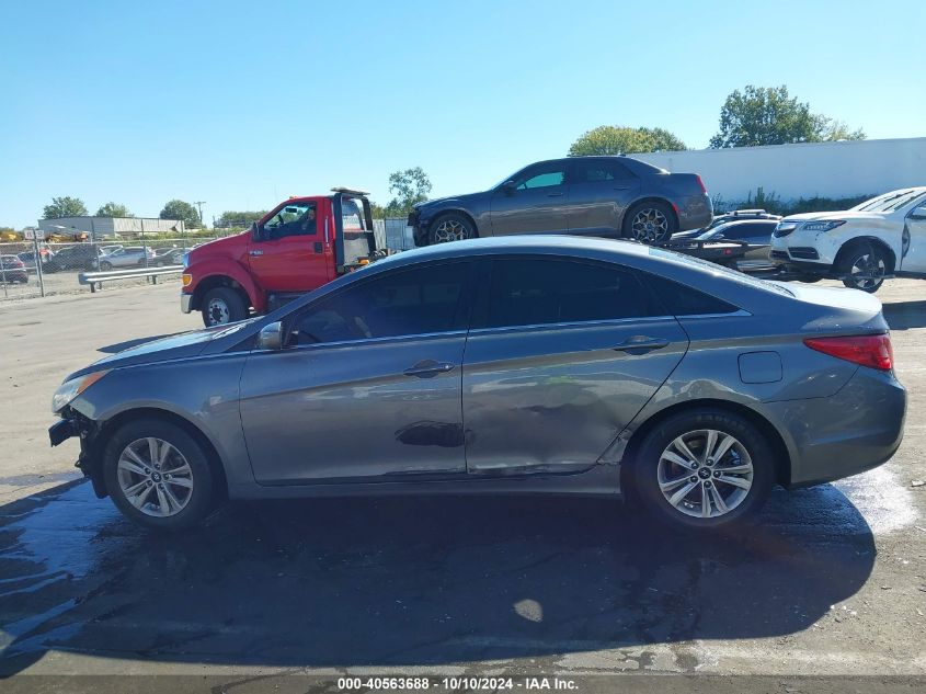 2013 Hyundai Sonata Gls VIN: 5NPEB4AC1DH655874 Lot: 40563688