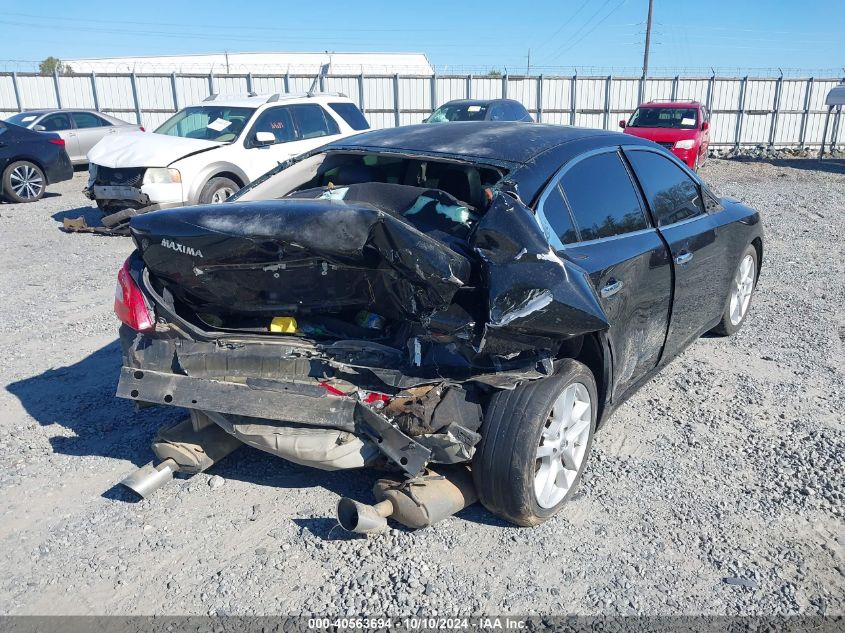 2009 Nissan Maxima 3.5 S VIN: 1N4AA51E99C860585 Lot: 40563694