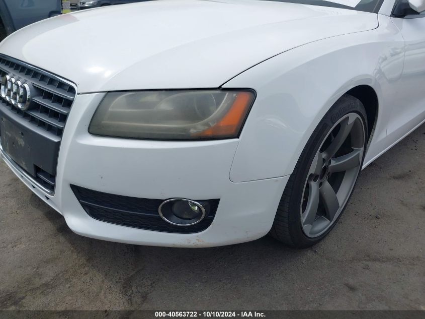 2011 Audi A5 2.0T Premium VIN: WAULFAFR6BA048006 Lot: 40563722