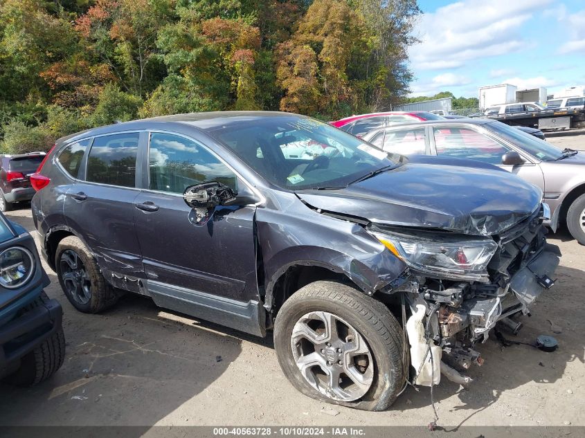 2019 Honda Cr-V Ex VIN: 2HKRW2H55KH616722 Lot: 40563728