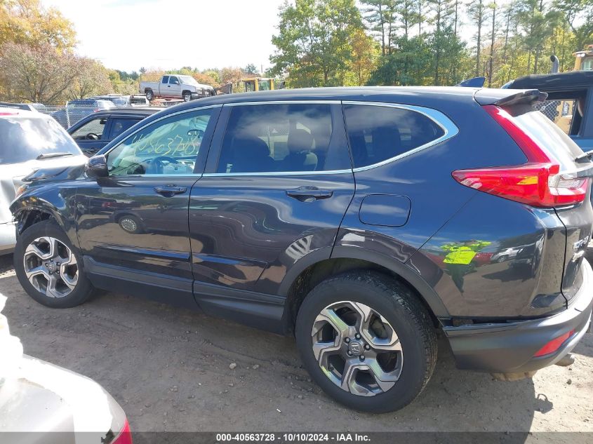 2019 Honda Cr-V Ex VIN: 2HKRW2H55KH616722 Lot: 40563728