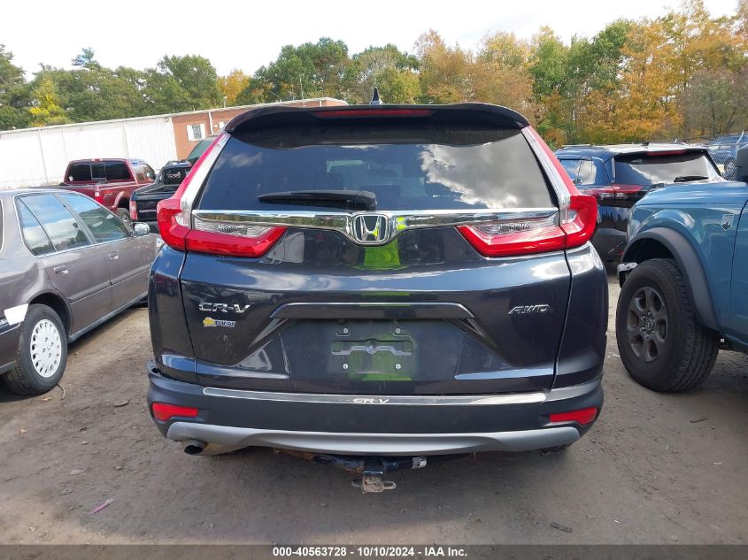 2019 Honda Cr-V Ex VIN: 2HKRW2H55KH616722 Lot: 40563728