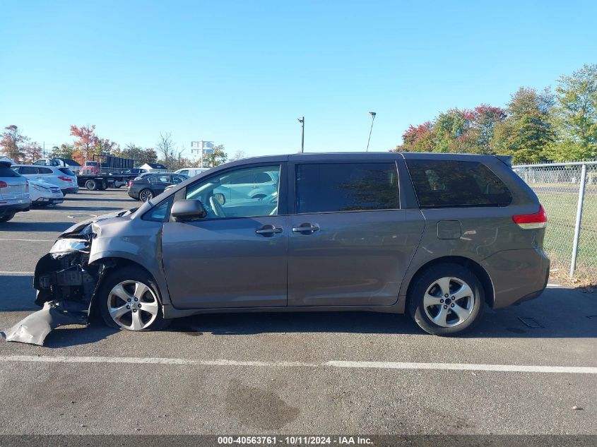 5TDKA3DC9BS004396 2011 Toyota Sienna Le