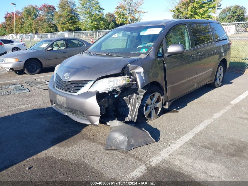 5TDKA3DC9BS004396 2011 Toyota Sienna Le