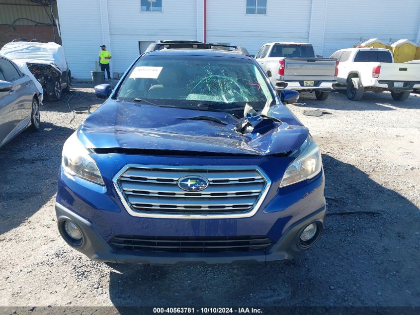 2016 Subaru Outback 2.5I Premium VIN: 4S4BSAHC7G3340676 Lot: 40563781