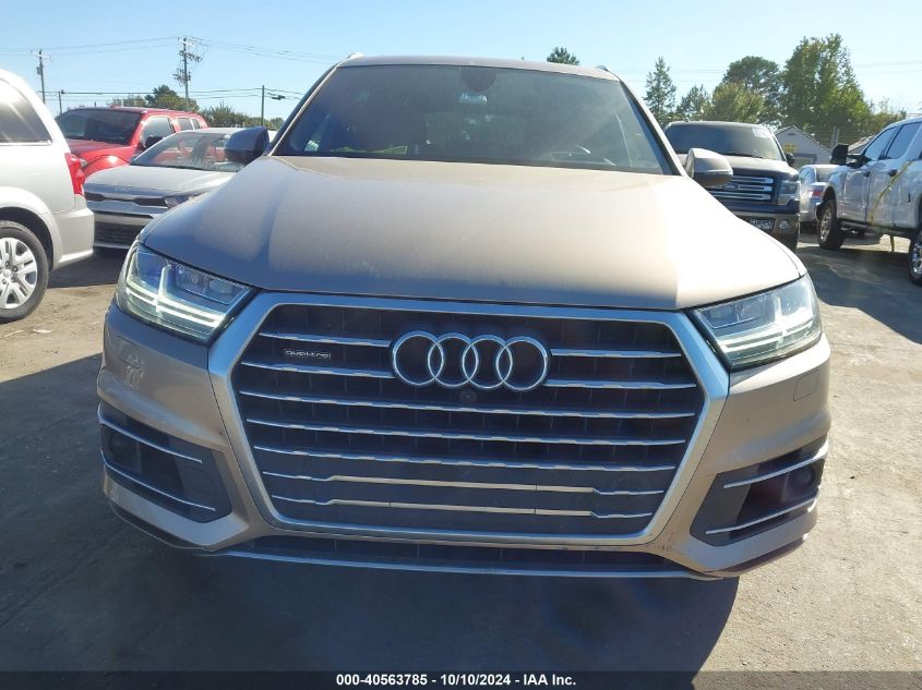 2019 Audi Q7 55 Premium VIN: WA1VAAF77KD017557 Lot: 40563785