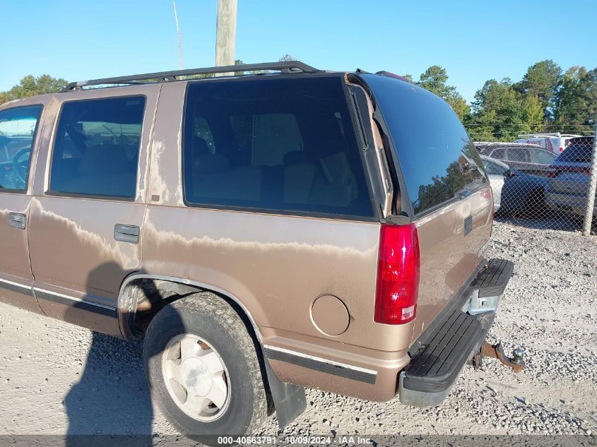 1996 Chevrolet Tahoe K1500 VIN: 1GNEK13R2TJ384918 Lot: 40563791