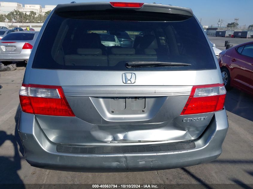 2005 Honda Odyssey Ex-L VIN: 5FNRL38665B026426 Lot: 40563794