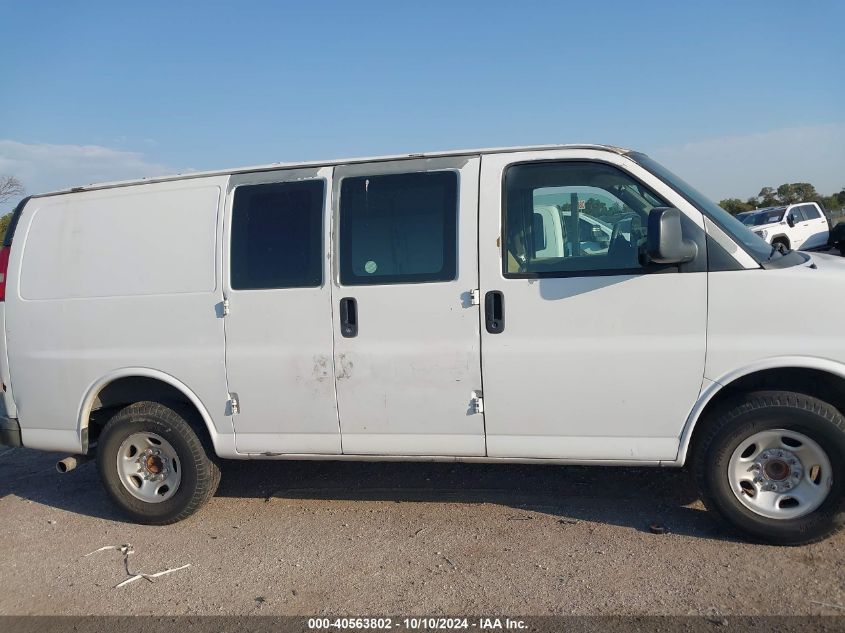 2009 GMC Savana 2500 Work Van VIN: 1GTGG25C391147820 Lot: 40563802