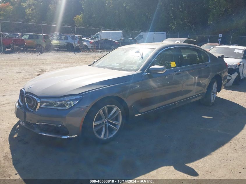 VIN WBA7F2C51GG417772 2016 BMW 7 Series, 750I Xdrive no.2