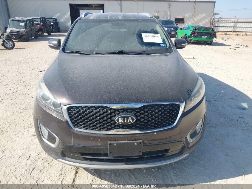 5XYPH4A19GG125282 2016 Kia Sorento 2.0T Ex