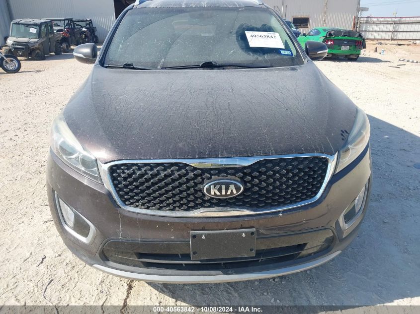 5XYPH4A19GG125282 2016 Kia Sorento 2.0T Ex