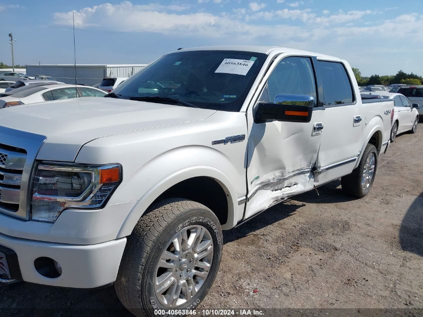 1FTFW1ET8EFC71233 2014 Ford F-150 Platinum