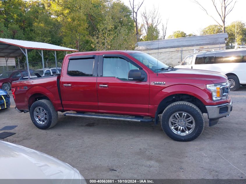 2018 Ford F-150 Xlt VIN: 1FTEW1E59JFE74168 Lot: 40563881