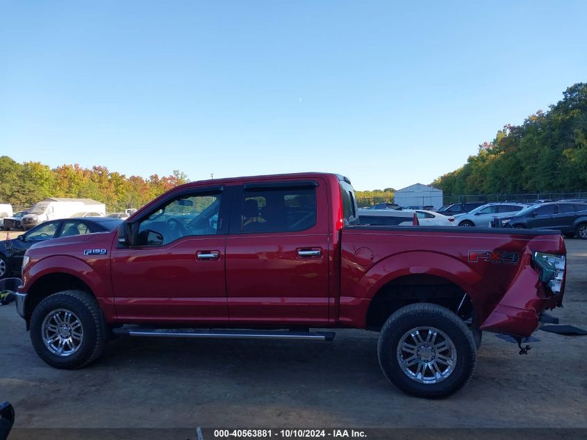 2018 Ford F-150 Xlt VIN: 1FTEW1E59JFE74168 Lot: 40563881