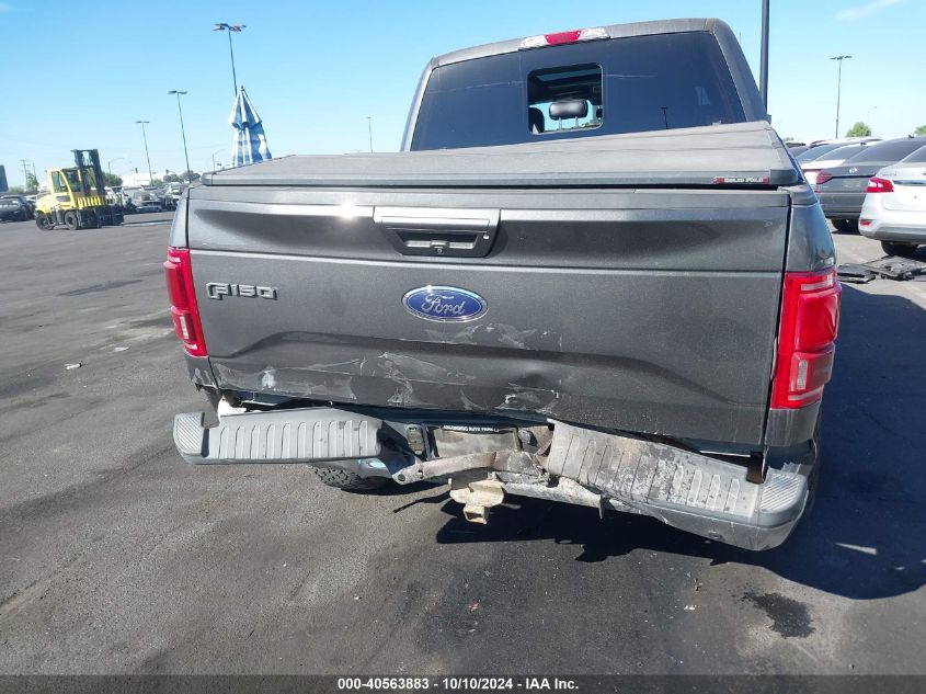 1FTEW1EGXFKE87849 2015 Ford F-150 Lariat