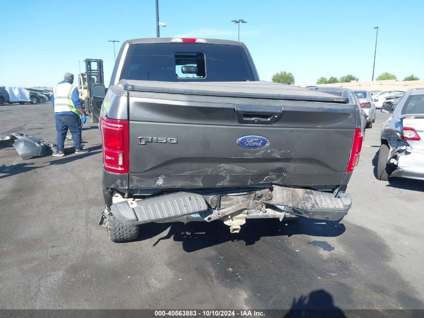 1FTEW1EGXFKE87849 2015 Ford F-150 Lariat