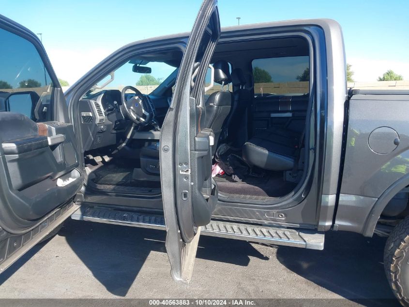 1FTEW1EGXFKE87849 2015 Ford F-150 Lariat