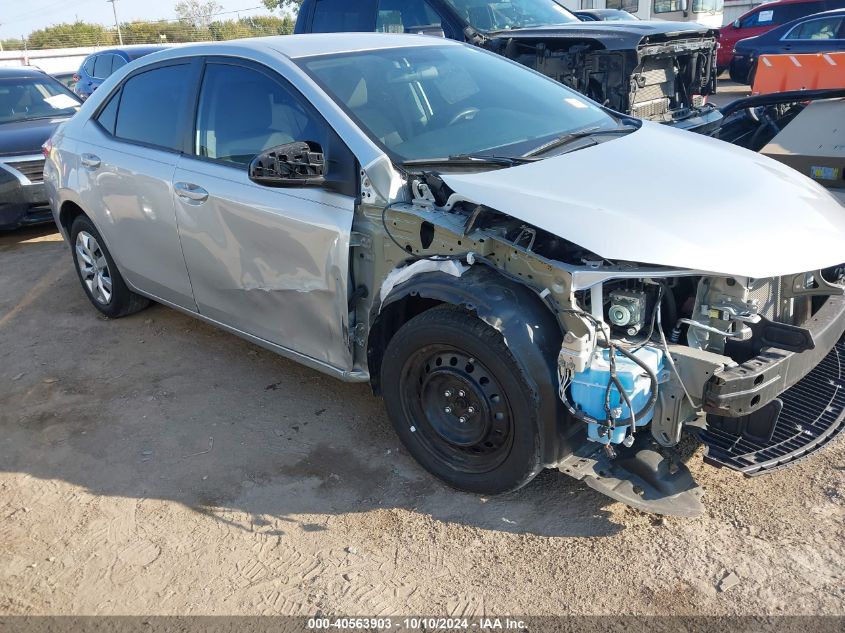 2016 TOYOTA COROLLA LE - 5YFBURHE7GP378267