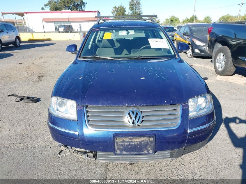 2004 Volkswagen Passat Gl VIN: WVWND63B64E182211 Lot: 40563913