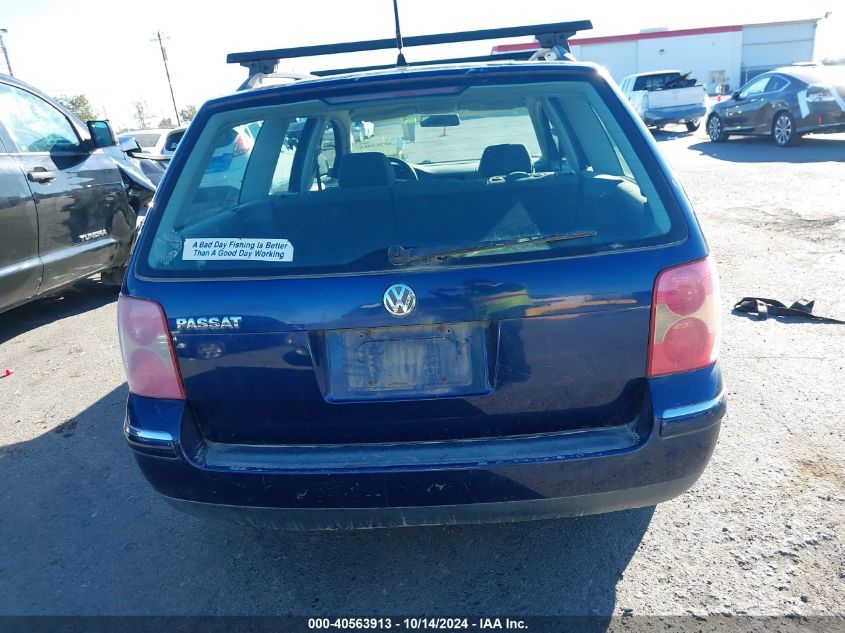 2004 Volkswagen Passat Gl VIN: WVWND63B64E182211 Lot: 40563913